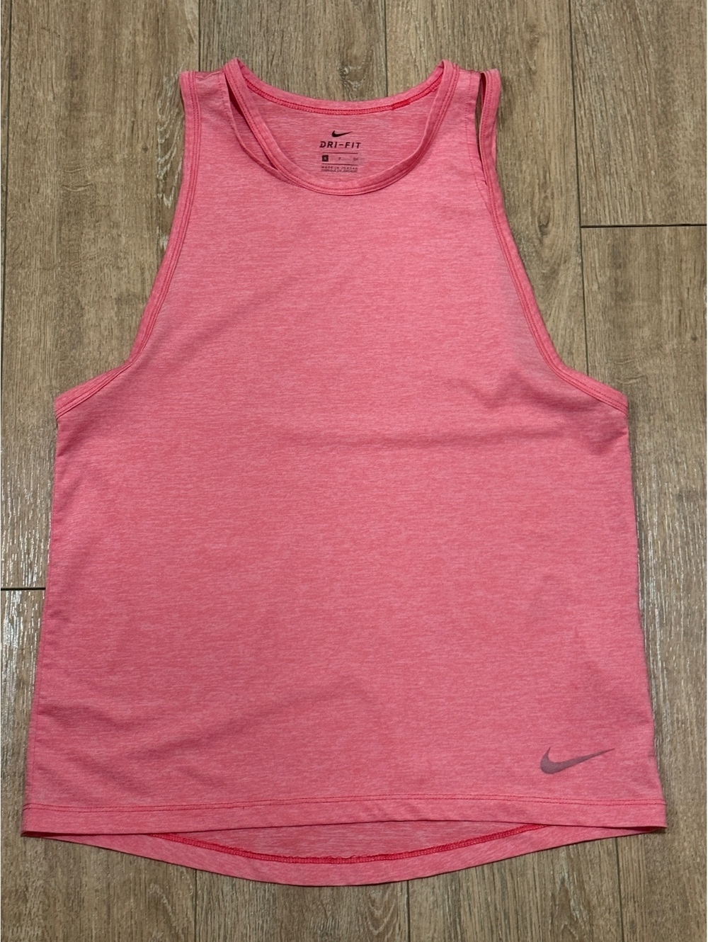 Nike Dri-FIT Pink Athletic Tank Top | Size Small